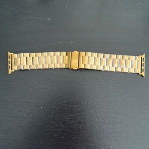 Gold Apple Watch Band- stainless steel